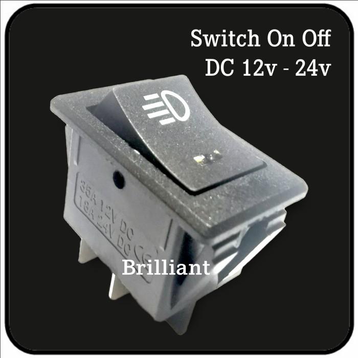 Jual Switch Saklar ON OFF Piano Besar plus Led - Kota Surabaya ...