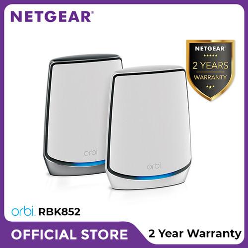 Jual Netgear RBK852 Orbi Tri Band WiFi AX6000 1Router 1Satelite N ...
