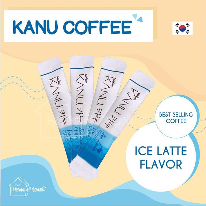 Gambar [10 pcs] Maxim Kanu Latte Kanu Mini All Variants/ Kopi Sachet Korea - Ice Latte dari Vinrose.id undefined Tokopedia