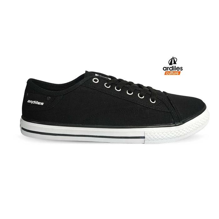 Gambar ARDILES POMPEN SEPATU SNEAKERS PRIA - HITAM/PUTIH, 40 dari Ardiles Culture undefined Tokopedia