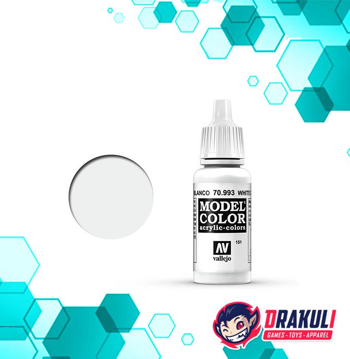 Gambar Vallejo Model Color Model Kit Paint - White Grey 151 dari Drakuli Games Store undefined Tokopedia
