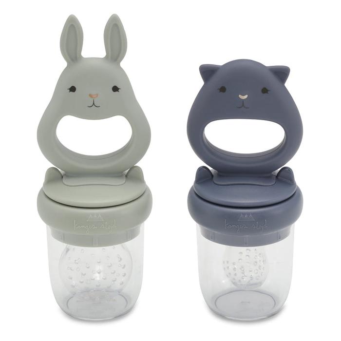 Gambar Konges Slojd Silicone Fruit Feeding Pacifier Bunny - Onyx dari Paveels undefined Tokopedia