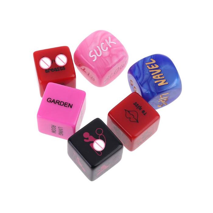 Gambar 60pcs Acrylic Cube Love Dice Sex Position Game Toys Lovers dari kandas69 undefined Tokopedia