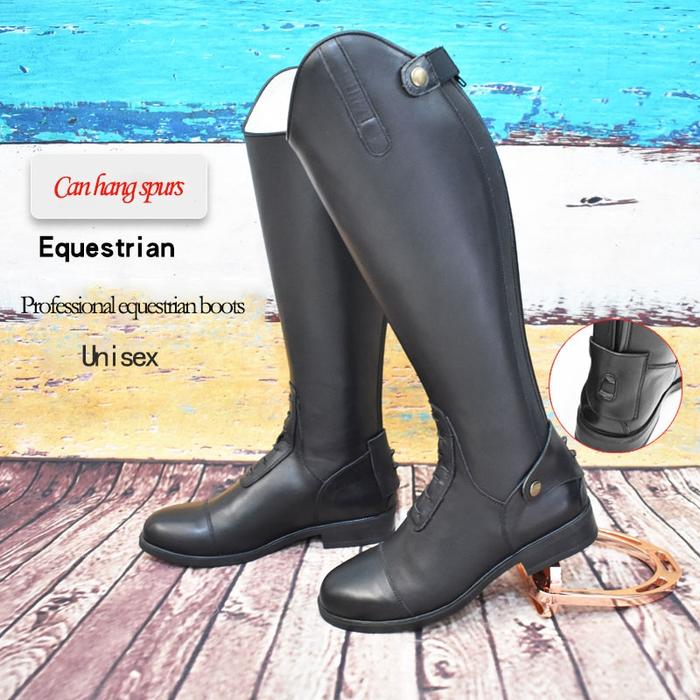 Gambar Equestrian Boots Leather Equestrian Supplies Long Boots dari son painting undefined Tokopedia