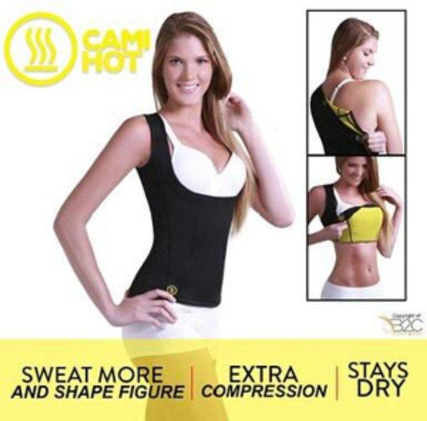 Jual vest hot shaper Slimming Vest Rompi Pembakar Lemak Black