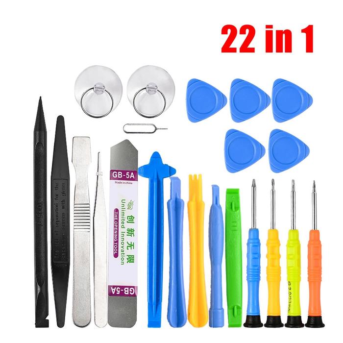 Gambar Hand Tool Kit Mobile Phone Repair Tools Sets 22 IN 1 With dari Tono Stroe undefined Tokopedia
