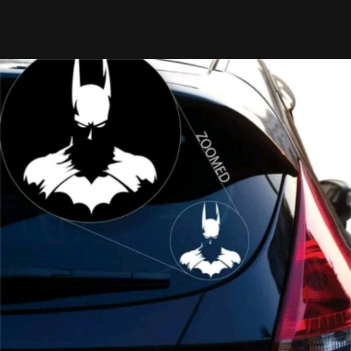 Gambar Stiker Batman kaca Mobil Keren Cutting Sticker Batman Kaca Mobil - Putih dari Jagonya Stiker undefined Tokopedia