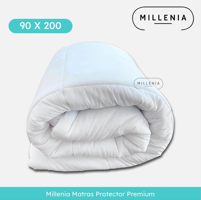 Gambar Millenia Matras Protector Topper Premium Kasur Lebih Nyaman Tebal - 90x200 dari MilleniaMe undefined Tokopedia