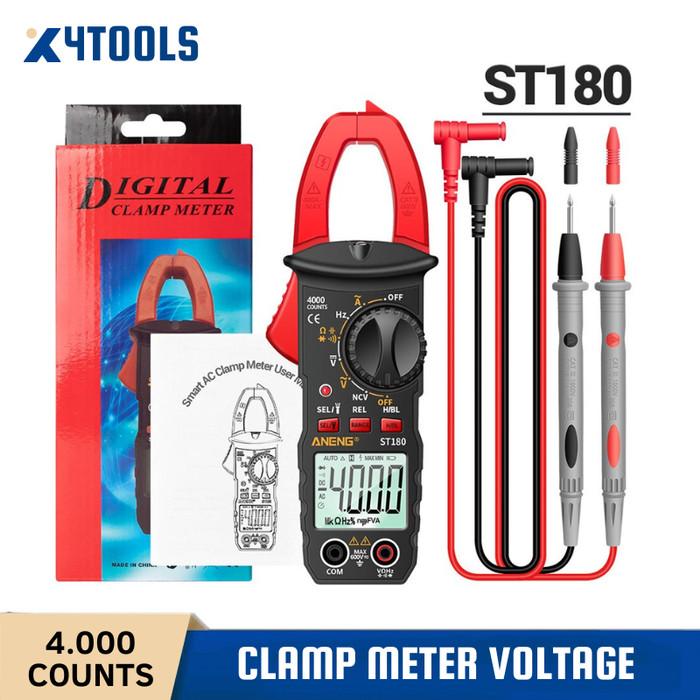 Gambar Tang Ampere Digital Multi Meter Tester Clamp Voltmeter - Merah dari OTOHEROS undefined Tokopedia