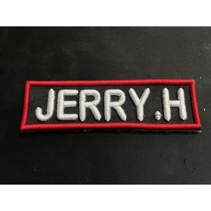 custom embroidered name patch