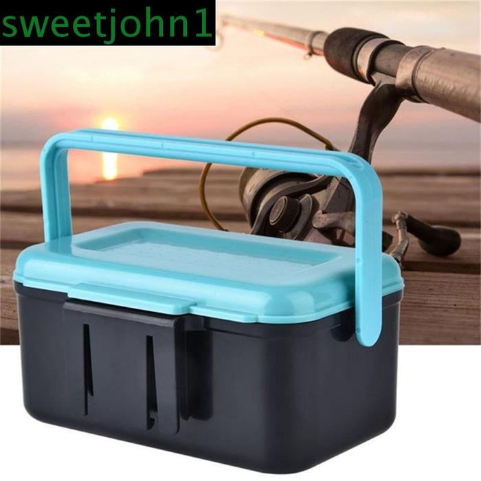 Gambar Sweetjohn Kotak Umpan Pancing Double-Layer Tahan Lama Fishing Tackle dari Bacitul Nguanah undefined Tokopedia