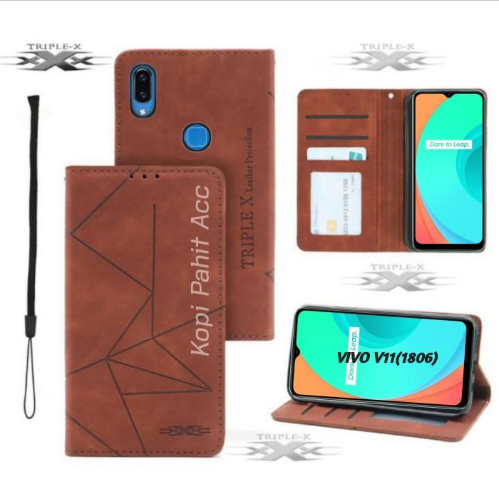 Vivo V11 Vivo 1806 Flip Cover For Vivo V11 Pro Case Cartoon Soft