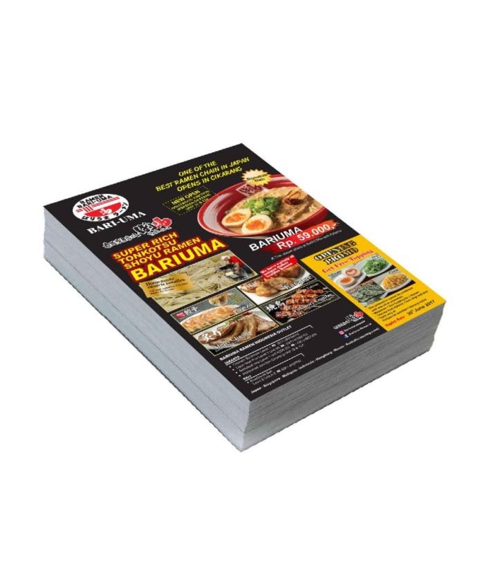Gambar Cetak Brosur / Leaflet Ukuran A4 - Isi 100 Lembar Kertas Art Paper - Cetak 1 sisi dari Digibook Point Pedurungan undefined Tokopedia