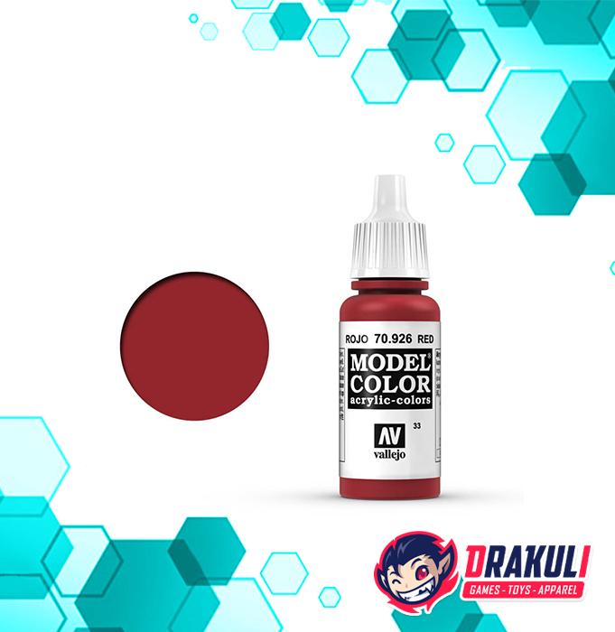 Gambar Vallejo Model Color Model Kit Paint - Red 33 dari Drakuli Games Store undefined Tokopedia