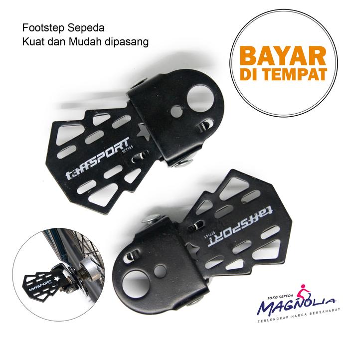 Gambar Jalu Sepeda Foot Step FootStep Sepeda Merk Taffsport - Hitam dari Toko Sepeda Magnolia undefined Tokopedia