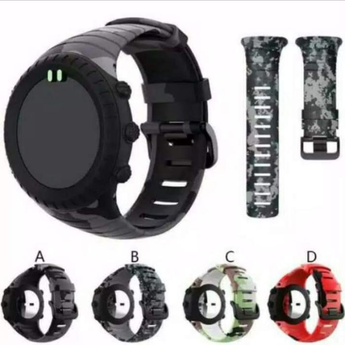 Jual Promo strap suunto core all military black motif Limited