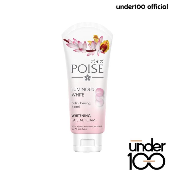 Gambar POISE Luminous White Whitening Facial Foam 50g | 100g BPOM - Foam PINK, Kecil POISE 50g dari Under100 Store undefined Tokopedia