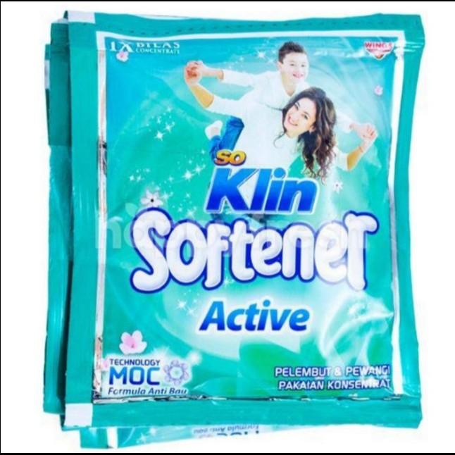 Gambar SOKLIN SOFTENER 14ml SACHET FINE TWILIGHT PEWANGI PAKAIAN PELEMBUT 14 - GREEN ACTIVE dari 8 MART undefined Tokopedia