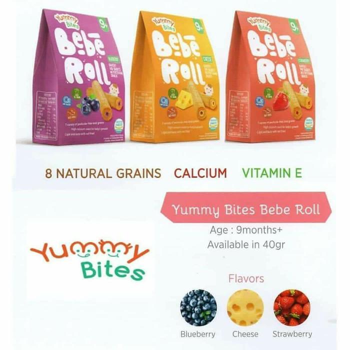 Gambar promo Yummy Bites BebeRoll Snack Bayi 40 gr - JERUK - JERUK dari TangTingTungBaby undefined Tokopedia