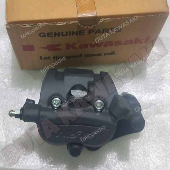 Gambar KALIPER CAKRAM REM BELAKANG NINJA 250 FI NEW 2018 UP ORIGINAL NISSIN dari DUTA KAWASAKI undefined Tokopedia