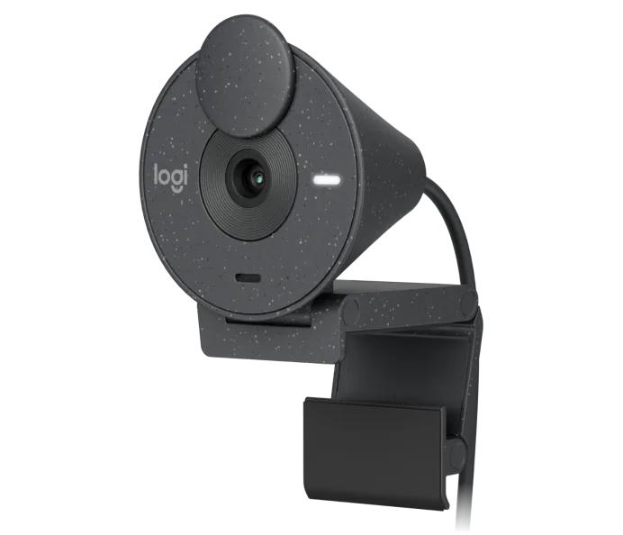 Gambar Webcam Logitech Brio 300 Full HD Shutter Privasi & Noise-Reducing Mic - GRAPHITE/BLACK - GRAPHITE/BLACK dari DBKlik Indonesia undefined Tokopedia