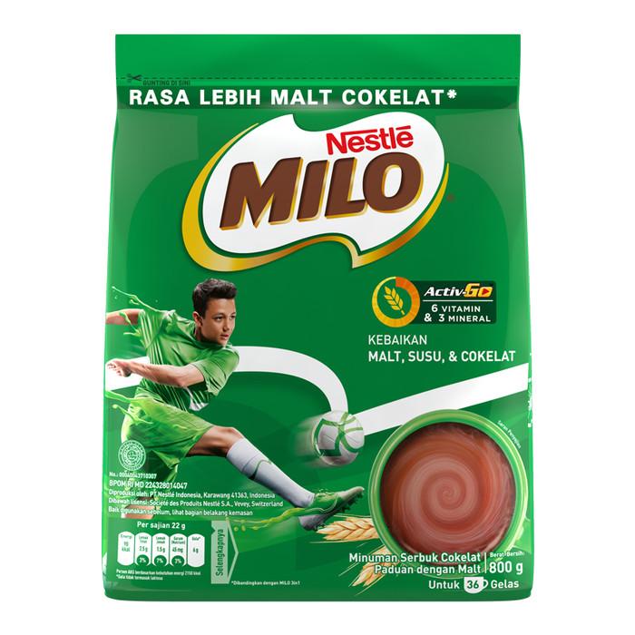 Gambar MILO Activ-Go Pouch 800 g dari selsanantika undefined Tokopedia