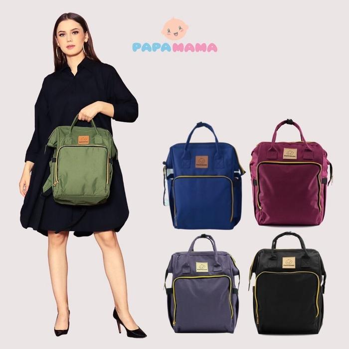 Gambar FAS27 PAPAMAMA DIAPER BAG RANSEL 100310061009 TAS POPOK BAYI RANSEL dari BeckBeck Store undefined Tokopedia