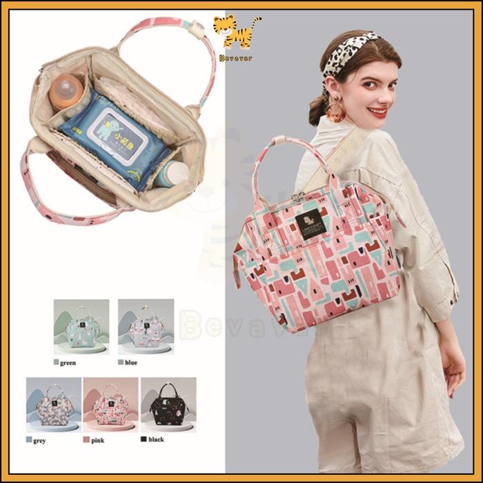 Gambar FAS27 DIAPER BAG TAHAN AIR MULTIFUNGSI TAS PERLENGKAPAN BAYI dari BeckBeck Store undefined Tokopedia