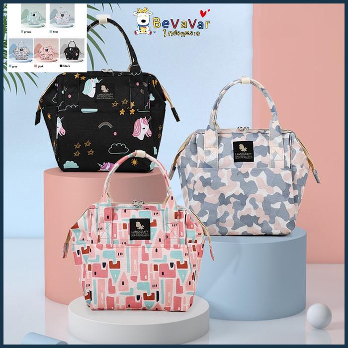 Gambar FAS27 BEVAVAR DIAPER BAG MULTIFUNGSI TAS PERLENGKAPAN BAYI TAHAN AIR dari BeckBeck Store undefined Tokopedia