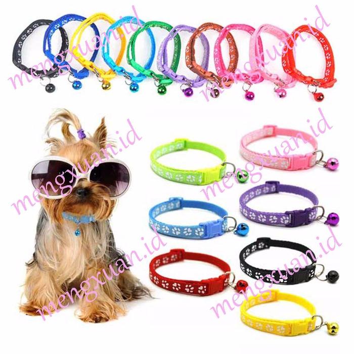 Gambar Mengxuan Small Pet Collar Adjustable Pet Supplies Cat Necklace dari dangg store undefined Tokopedia