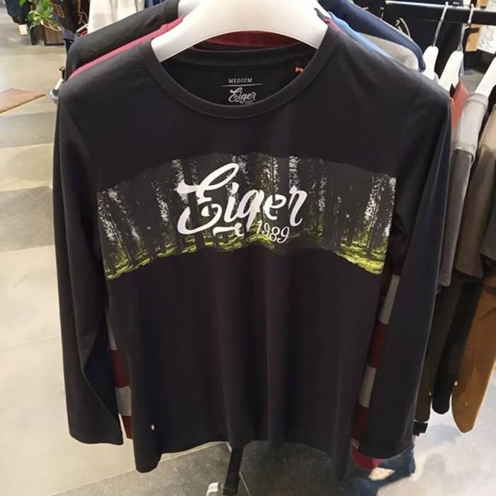 Gambar BEST SELLER Kaos Eiger Arbaro T-Shirt Black Hitam 91000 4793 Ori - XL dari Mr Radent undefined Tokopedia