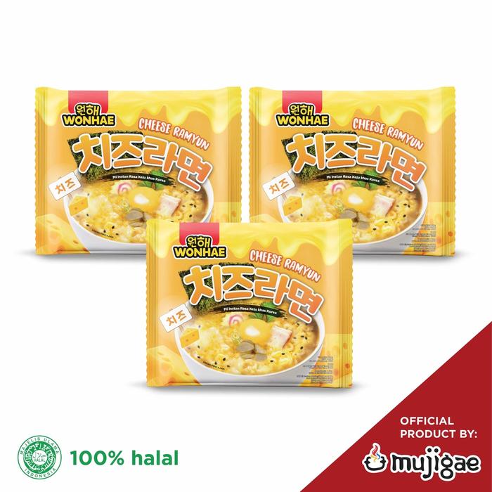 Gambar Promo Bundle isi 3 Mujigae by Wonhae Cheese Ramyun 120g Berkualitas dari merianasilvianii undefined Tokopedia