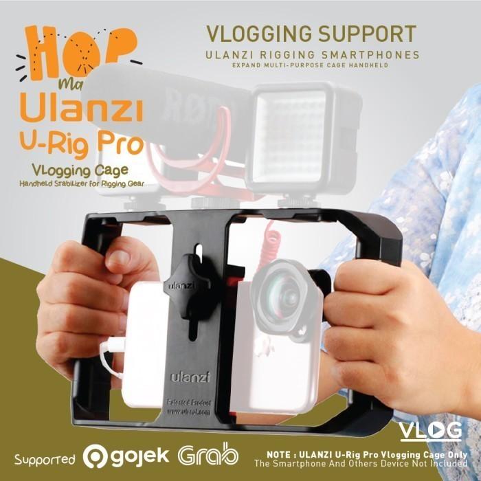 Gambar ULANZI U-RIG PRO Smartphone Video Rig 3 Bracket Phone Video Vlogging dari hop market undefined Tokopedia