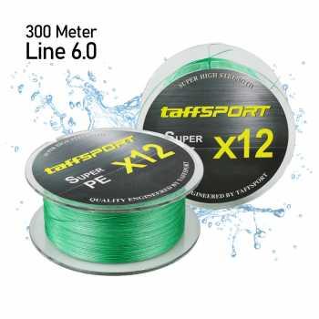 Gambar [COD] TaffSPORT Senar Pancing Super PE Braided 300 Meter - Green, 0.8 dari DISTRIBUTOR ALAT LINTING undefined Tokopedia