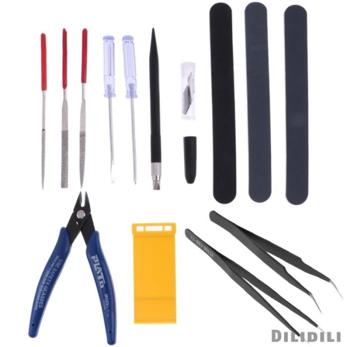 Gambar [12] 13x Modeler Basic Tools Craft Set Hobby Model Build for dari Gema ofc undefined Tokopedia
