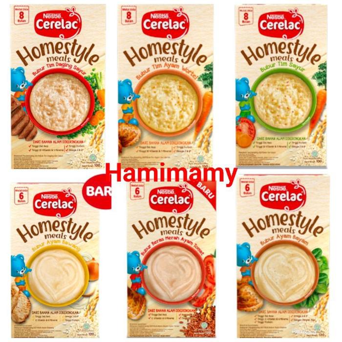 Gambar Terlaris Cerelac Homestyle Bubur MPASI Bayi Baby Tim Sayur Tim Ayam dari riana_susantih undefined Tokopedia