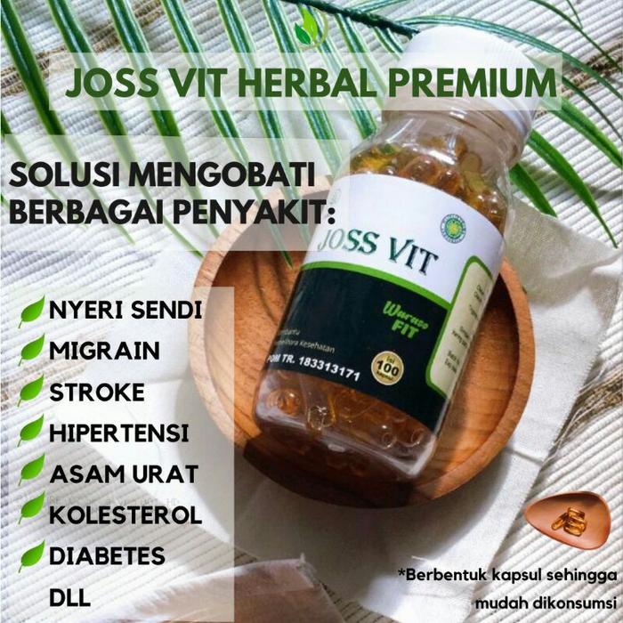 Gambar Josvit Joss vit Herbal Habatusauda Extra Propolis 100 Original bisa dari herning undefined Tokopedia
