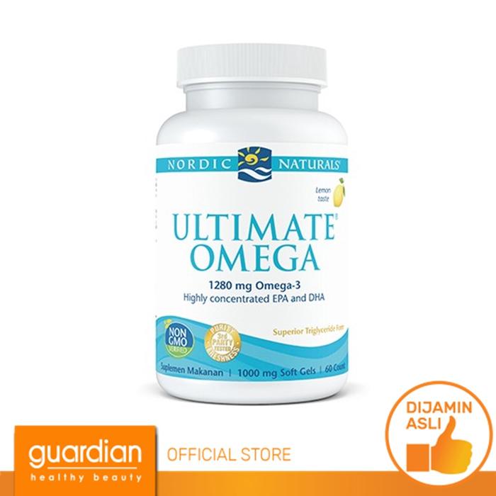 Gambar NORDIC NATURALS Ultimate Omega 60s Rasa Lemon dari Guardian Official Store undefined Tokopedia