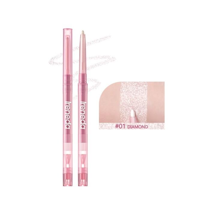 Gambar IRENEDA Shimmer Creamy Eyeshadow Stick Pencil IR04 - 01 Diamond dari EXQUISITE TREND undefined Tokopedia