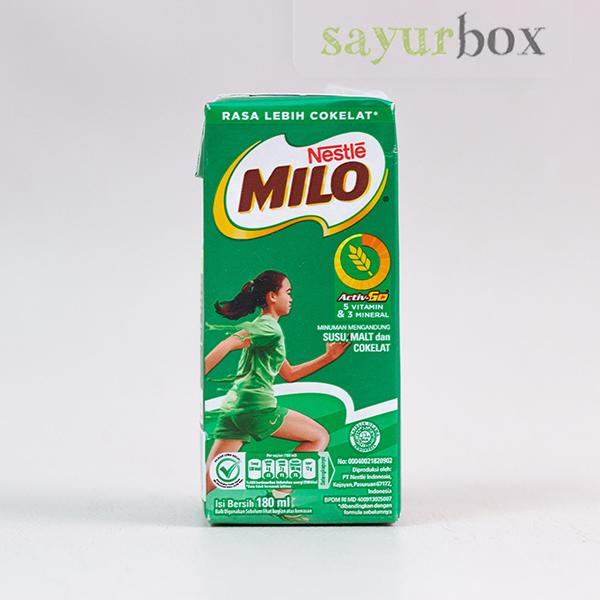 Gambar Milo Susu UHT Activ Go Cokelat 180 ml Sayurbox dari Sayurbox undefined Tokopedia