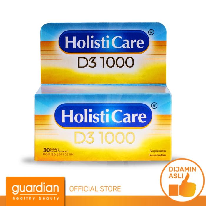 Gambar HOLISTICARE D3 1000 30s dari Guardian Official Store undefined Tokopedia
