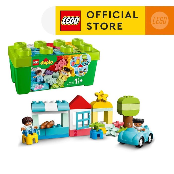 Jual LEGO DUPLO 10913 Classic Brick Box 65 Pieces Kids Learning