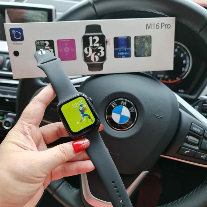 Gambar BISA COD SMARTWATCH APLIKASI HIWATCH M16 PRO BISA SCROLL Jam Tangan - Gambar 6 dari simasgalery undefined 3 Tokopedia