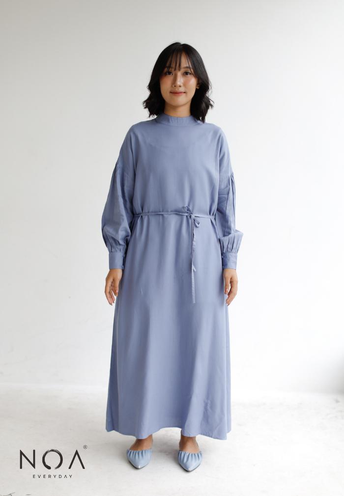 Gambar NOAeveryday MIHOKO Tencel Long Dress - Blue - S/M dari Noaeveryday undefined Tokopedia