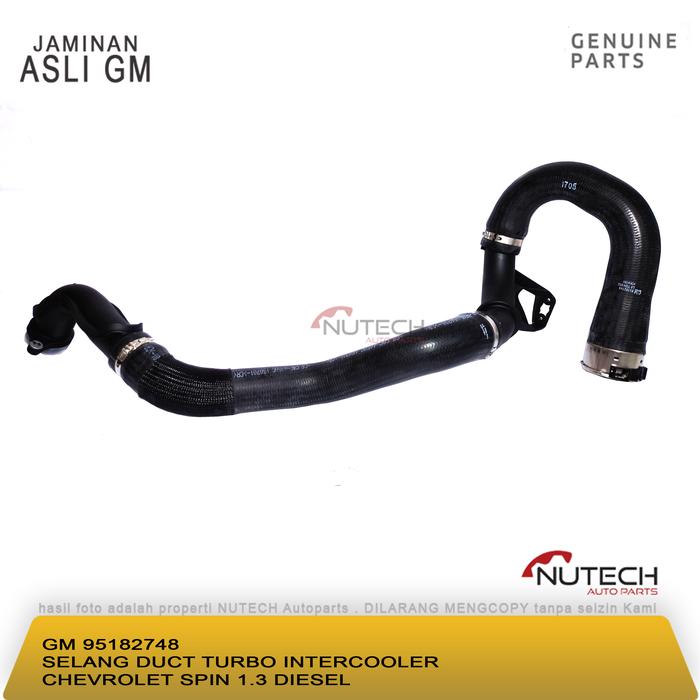 Gambar SELANG DUCT TURBO INTER COOLER INTERCOOLER CHEVROLET SPIN 1.3 DIESEL dari Nutech Autoparts undefined Tokopedia