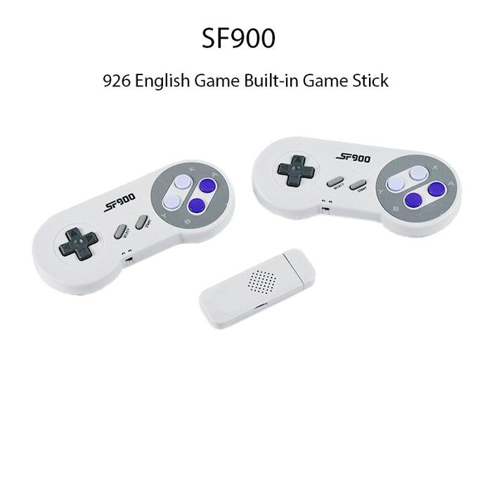 Gambar RS SF900 Video Game 2.4G Wireless Gamepad Dendy HD Games Stick 4K - China, White dari Store Ratu undefined Tokopedia