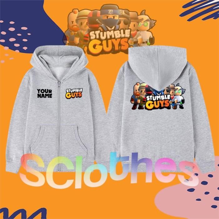 Gambar Jaket Anak Hoodie Zipper Anak Stumble Guys - Zipper Polos, M dari bungakustore01 undefined Tokopedia
