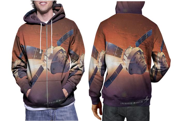 Gambar Jaket Lockheed Martin Aerospace Hoodie Ritsleting Fullprint - Pria, S dari ariland undefined Tokopedia