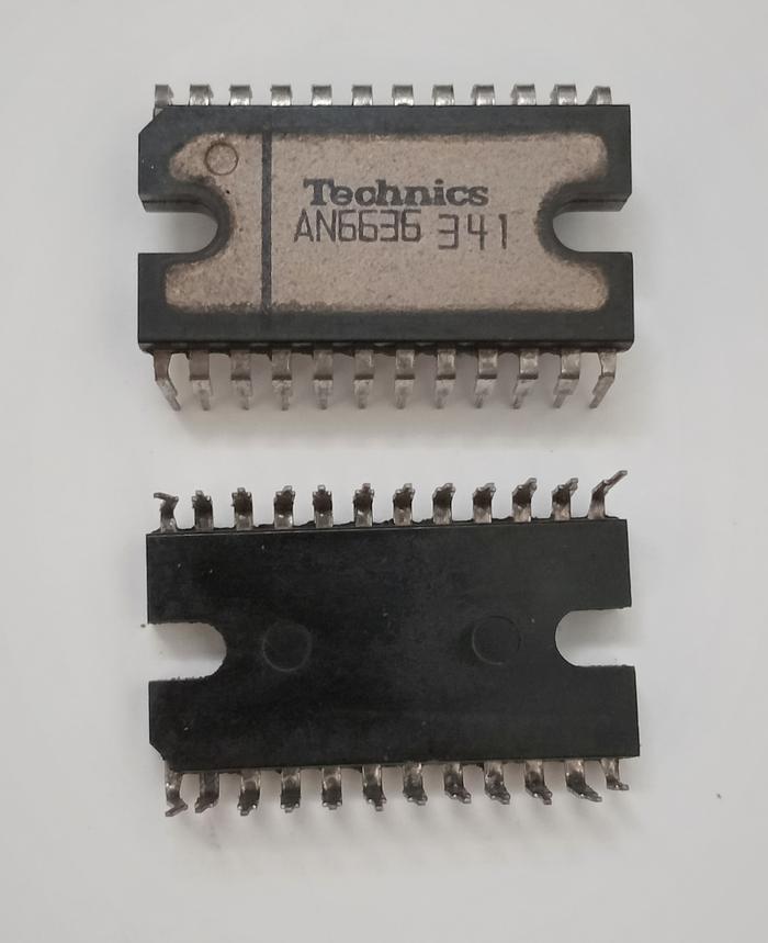 TECHNICS IC チップセット1個 AN6675 /1個AN6680 Technics AN6680 IC Linear Control chip for SL-1200 SL-1210
