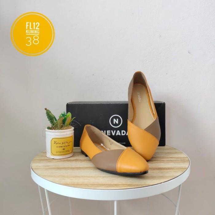 Gambar SEPATU KERJA WANITA BRANDED - SEPATU TEPLEK WANITA IMPORT BRANDED - MOCCA, 37 dari bestpremiumstore21 undefined Tokopedia